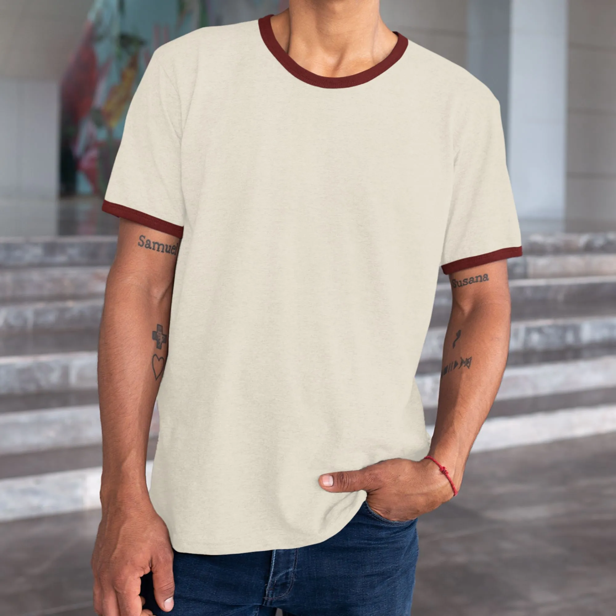 Go-To Men's Ringer Tee