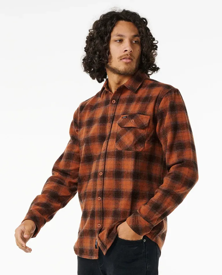 Grinners Flannel -Brick
