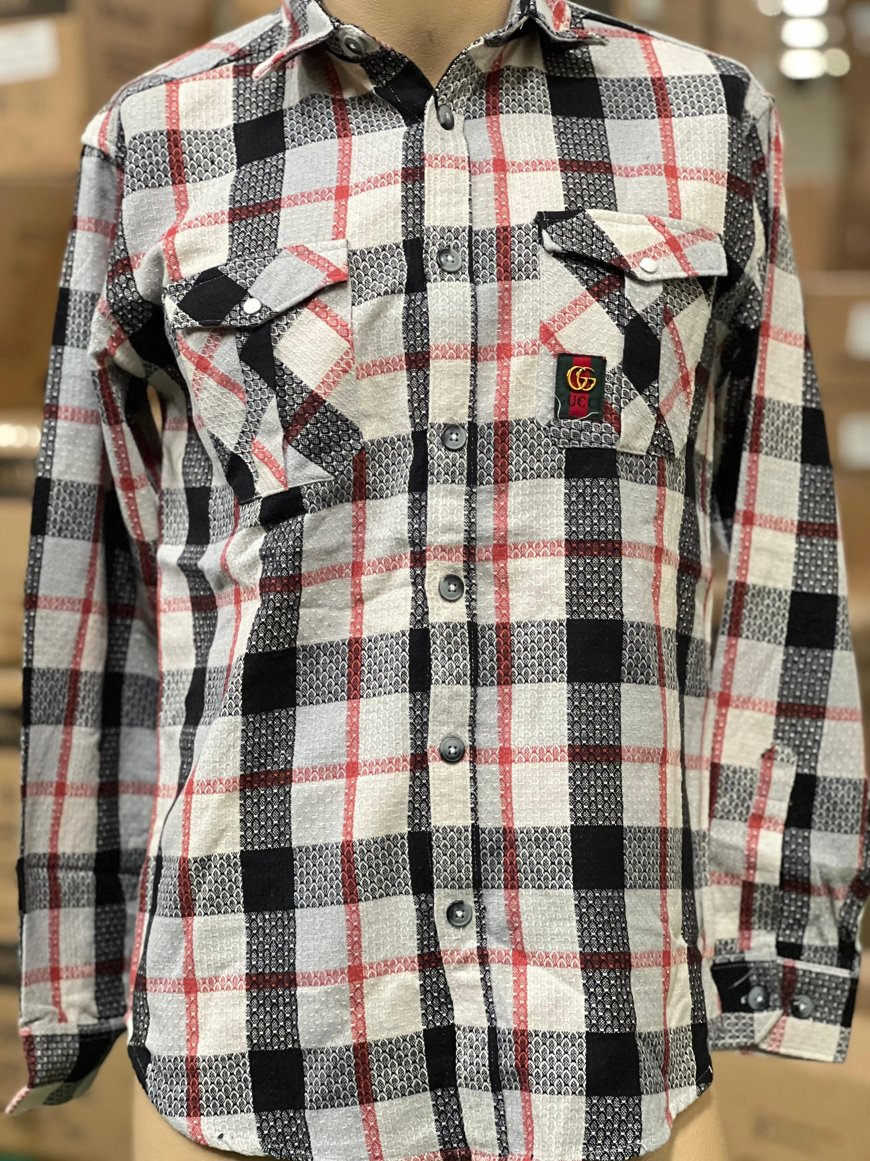 GUCCI Men's Flannel Shirts