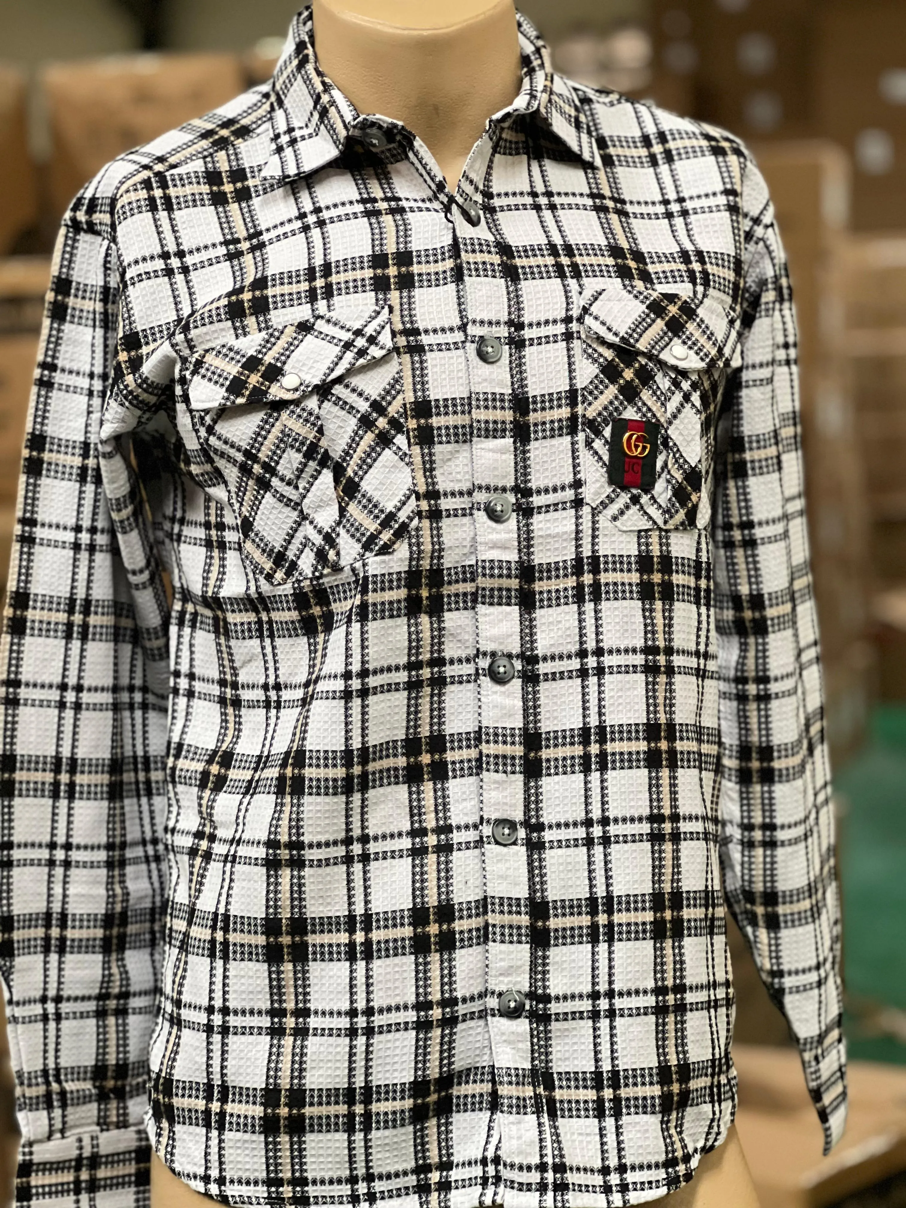 GUCCI Men's Flannel Shirts