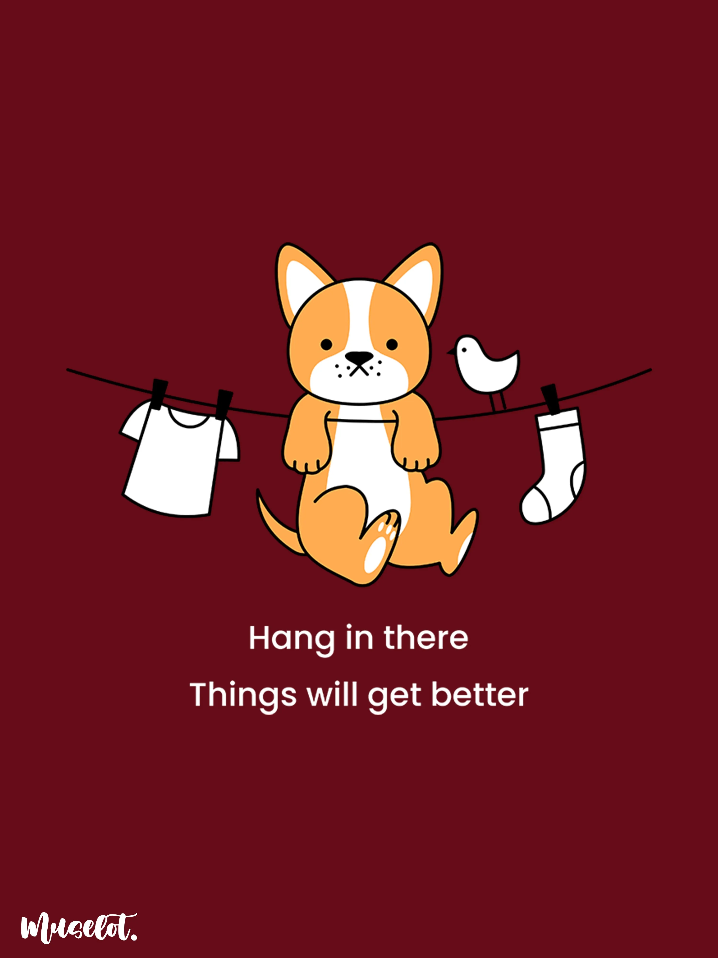 Hang in there crop t shirts