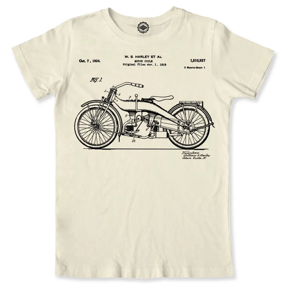 Harley-Davidson Motorcycle Patent Men's Tee