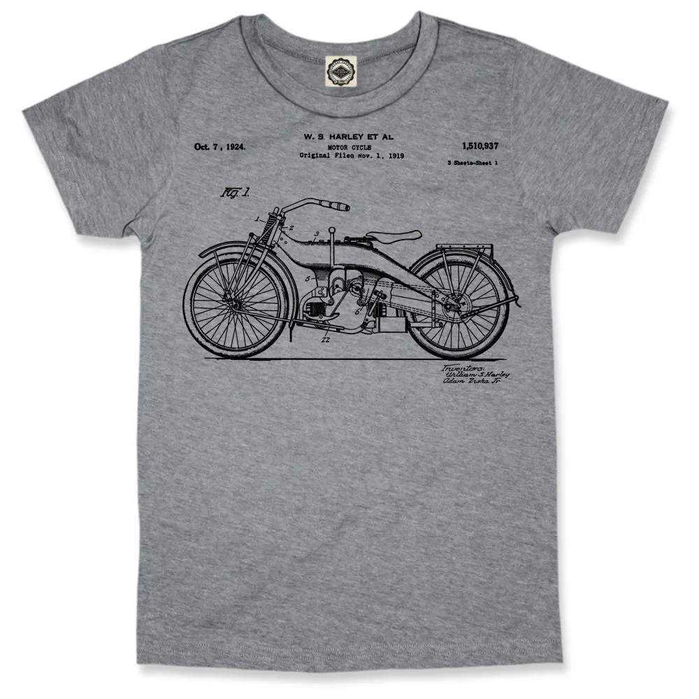 Harley-Davidson Motorcycle Patent Men's Tee
