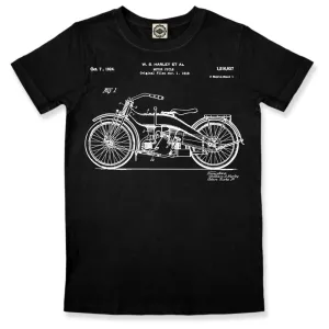 Harley-Davidson Motorcycle Patent Men's Tee