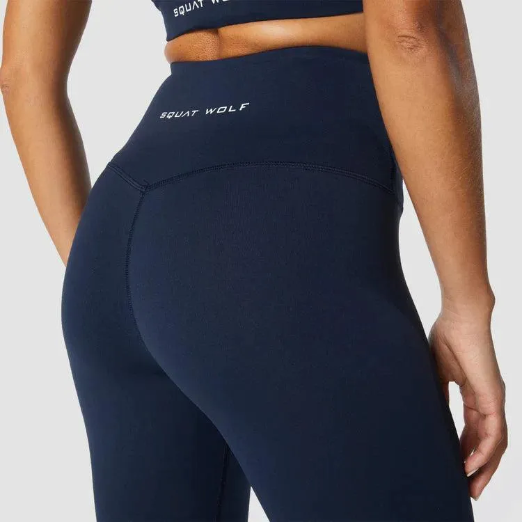 Hera High-Waisted Leggings - Dökkbláar