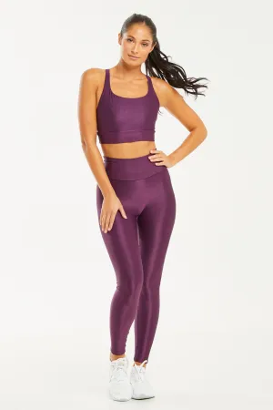 Hi-Shine Leggings Açaí