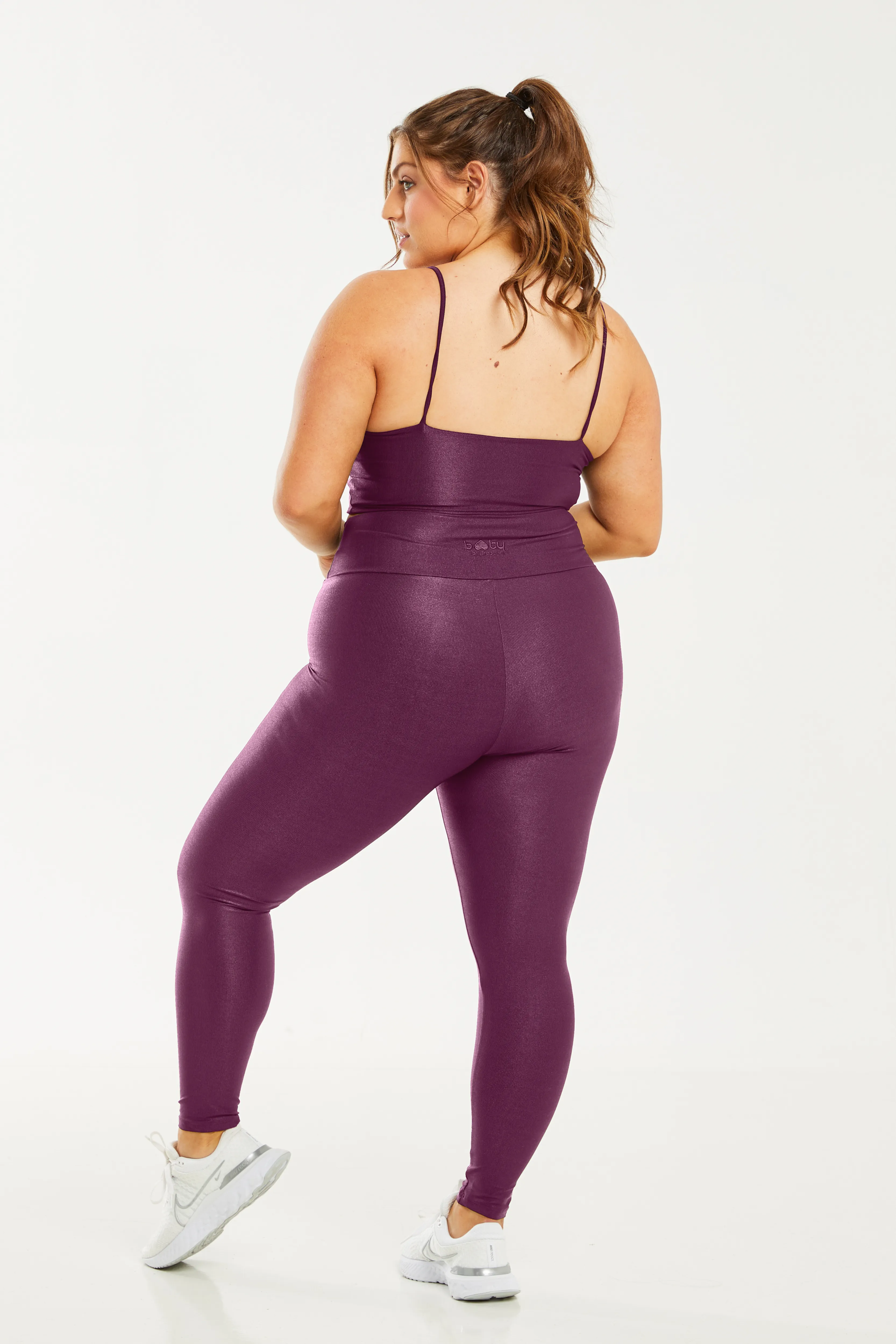 Hi-Shine Leggings Açaí