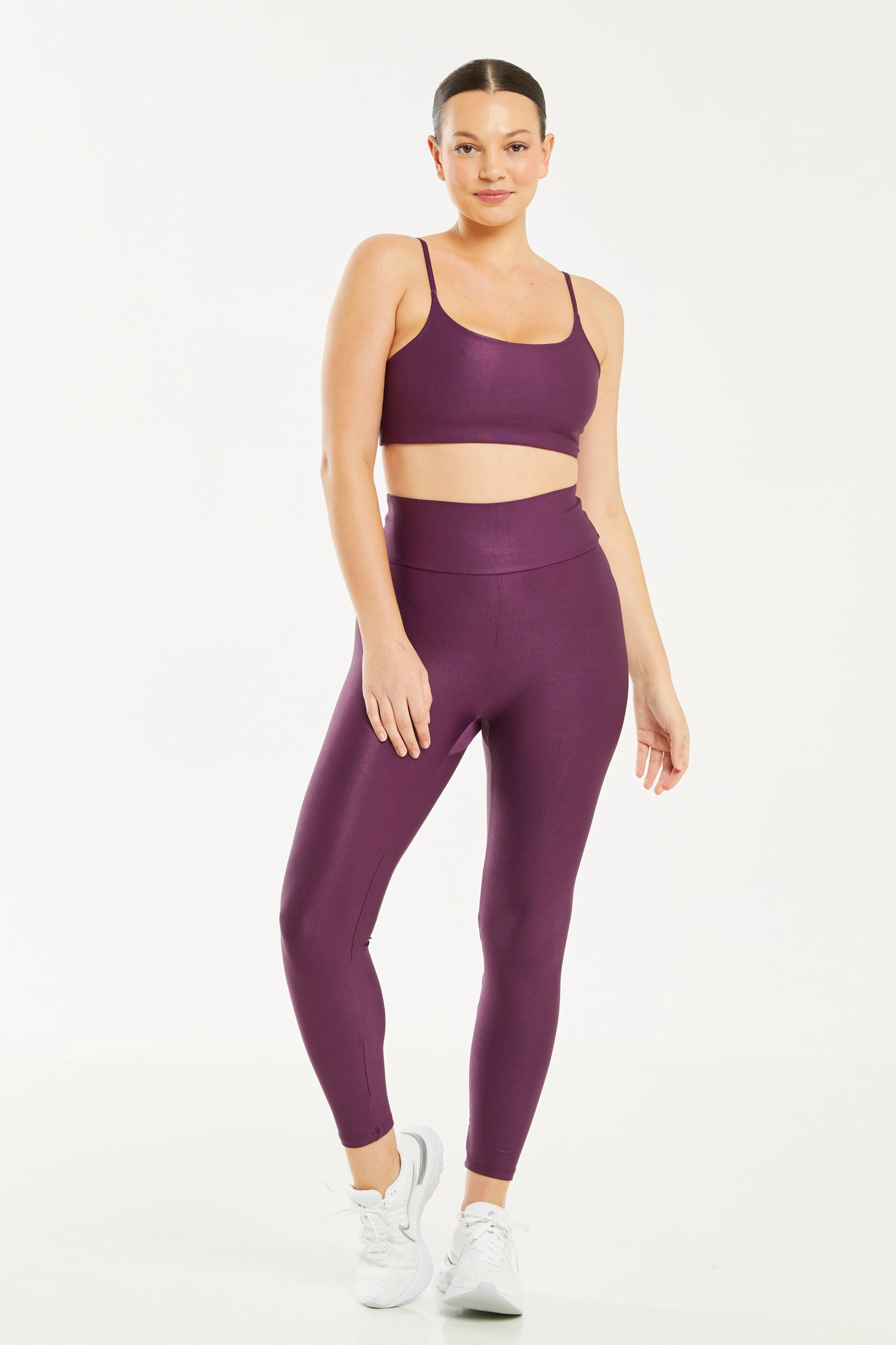 Hi-Shine Leggings Açaí