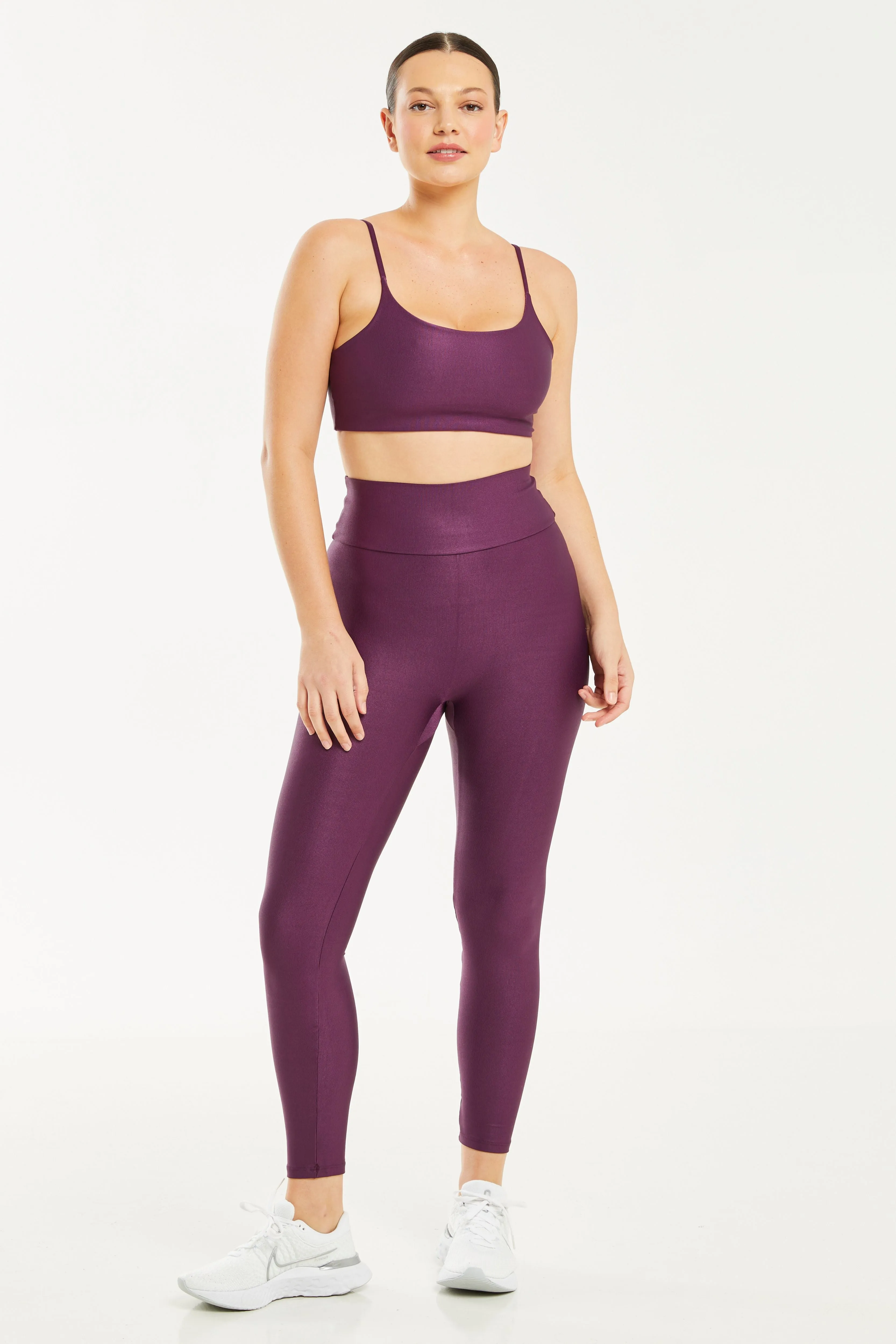 Hi-Shine Leggings Açaí