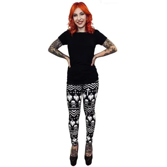 HIGH WAIST LEGGINGS | IM WITH CREEPY