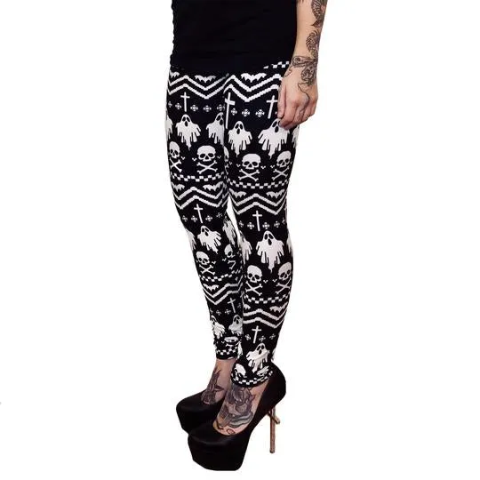 HIGH WAIST LEGGINGS | IM WITH CREEPY