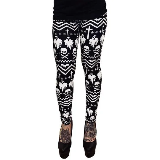 HIGH WAIST LEGGINGS | IM WITH CREEPY