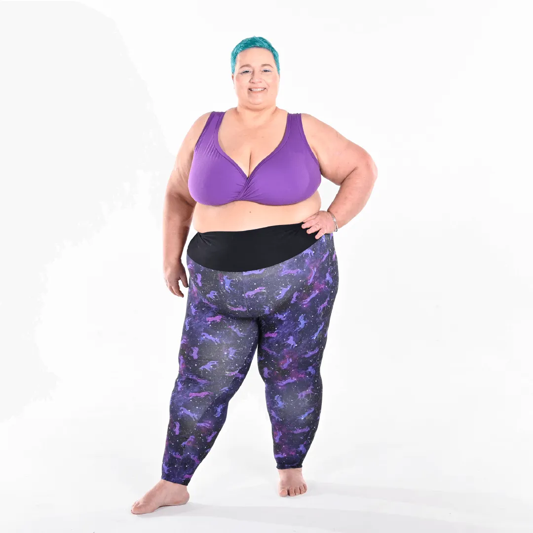 High Waist Organic Cotton Leggings - Uni-verse