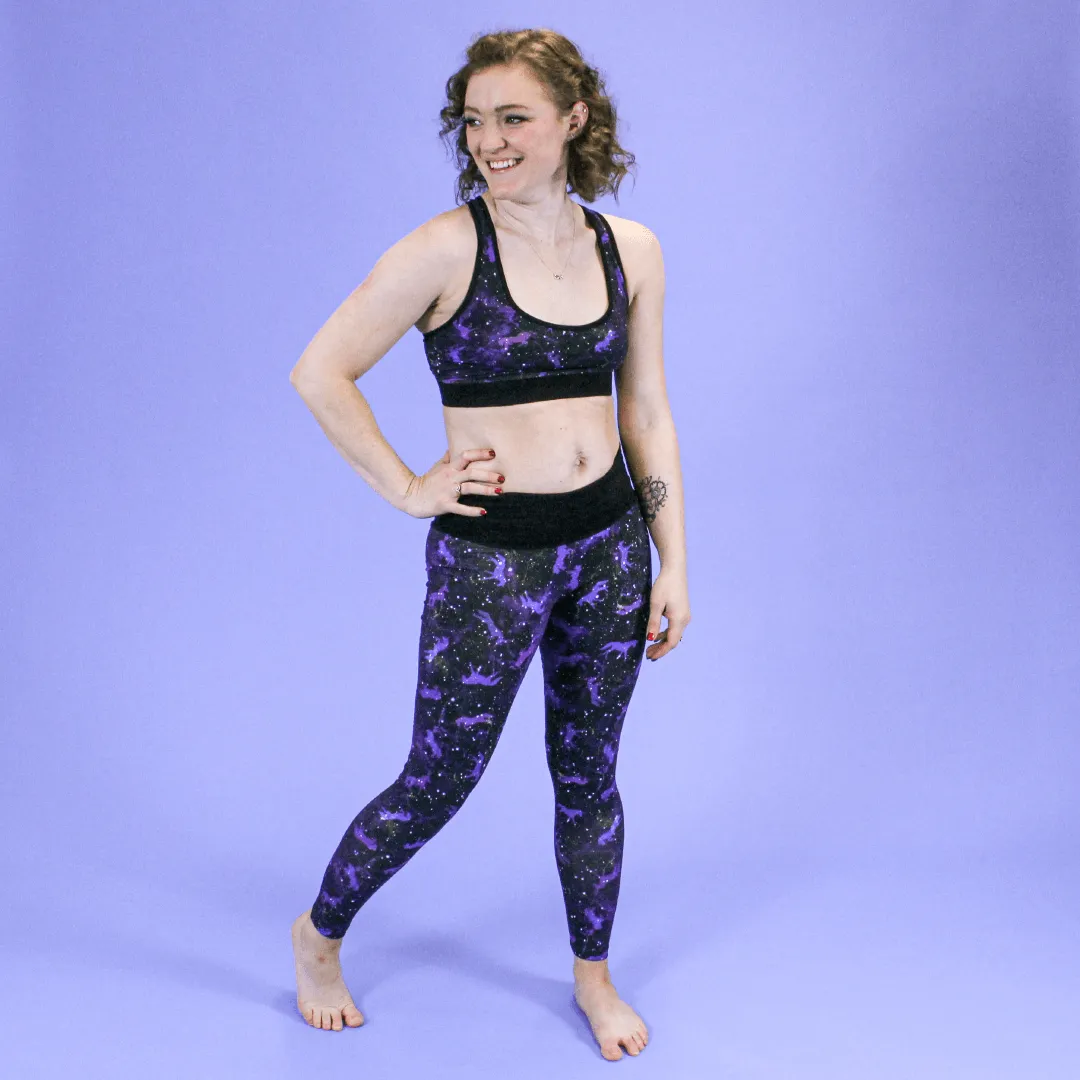 High Waist Organic Cotton Leggings - Uni-verse
