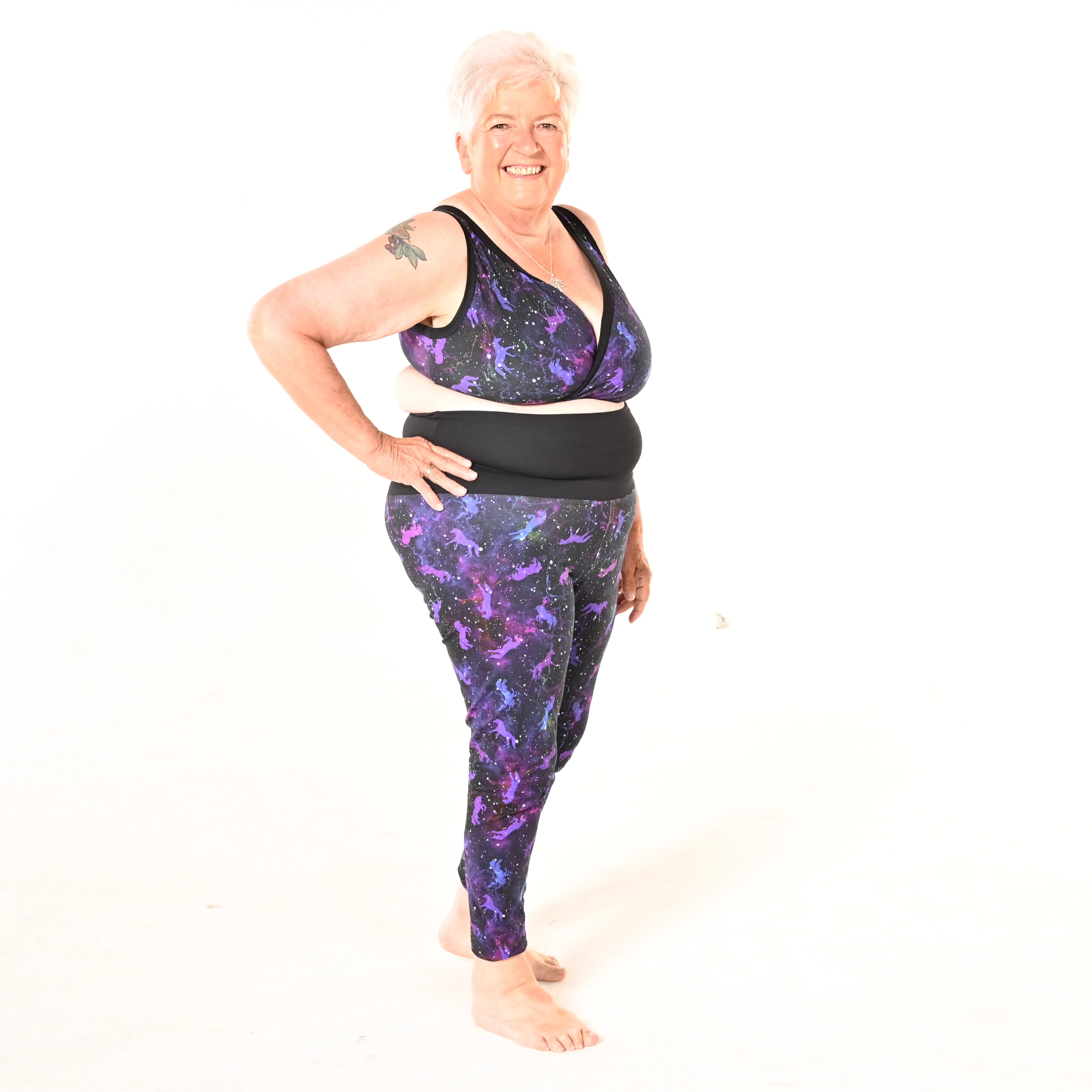 High Waist Organic Cotton Leggings - Uni-verse