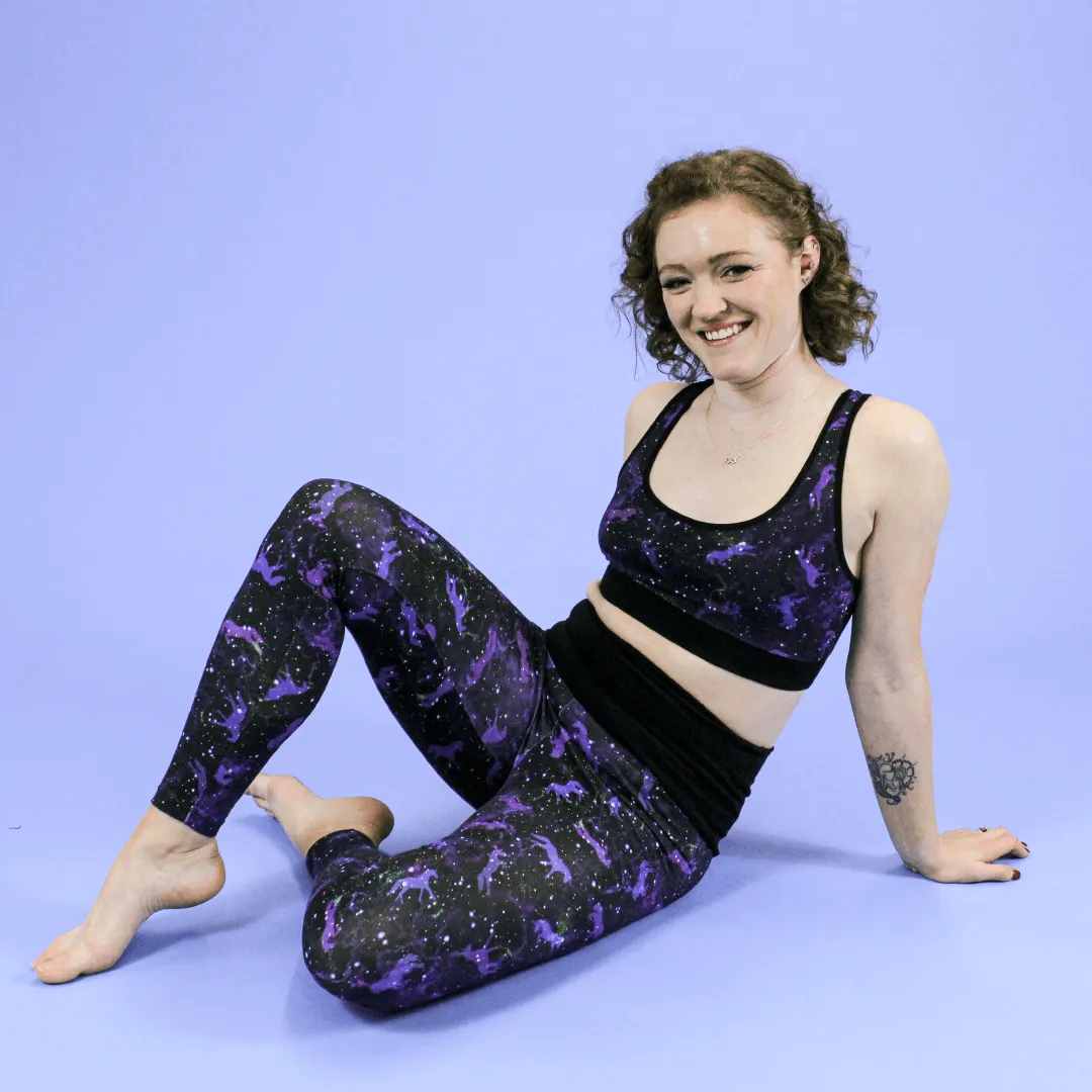 High Waist Organic Cotton Leggings - Uni-verse