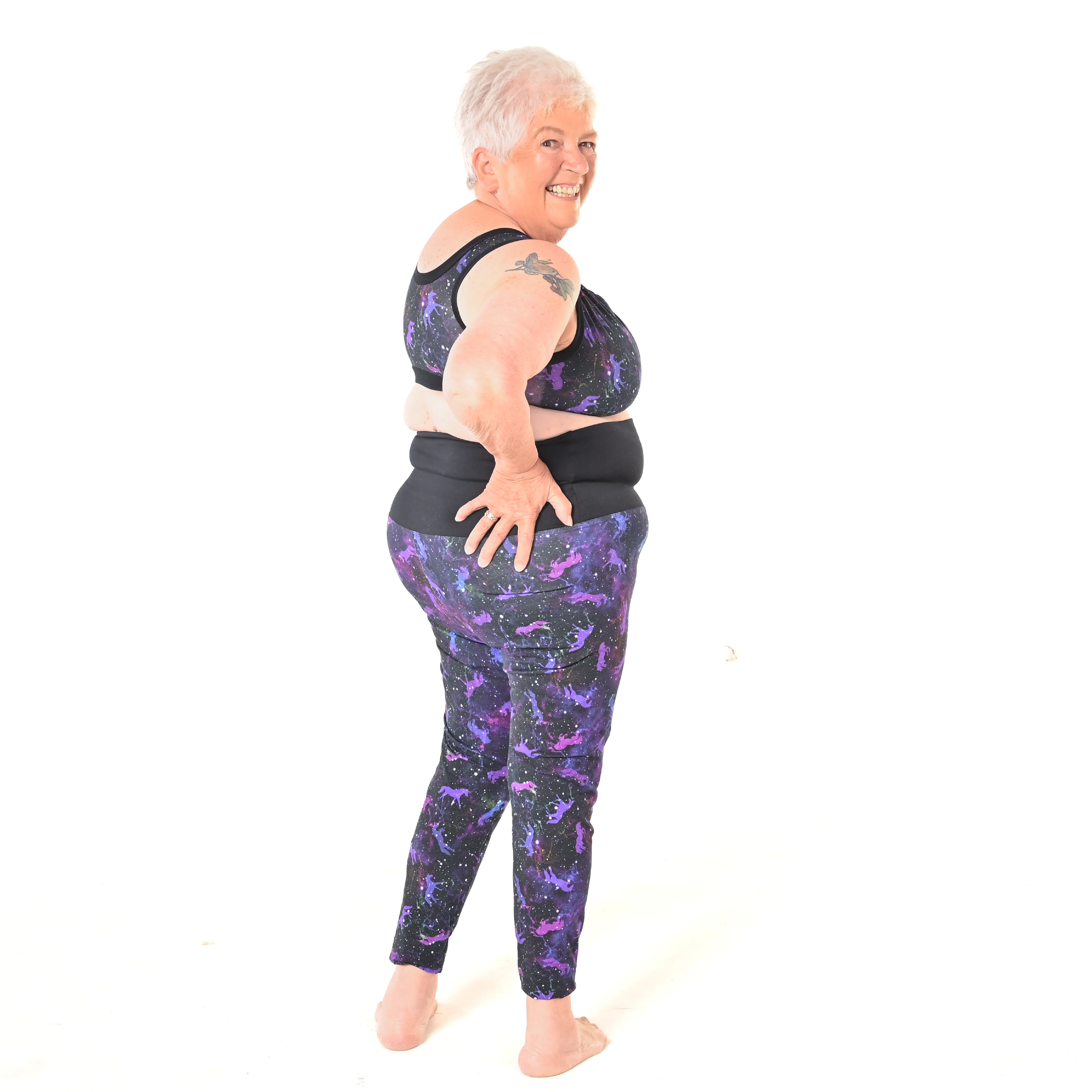 High Waist Organic Cotton Leggings - Uni-verse