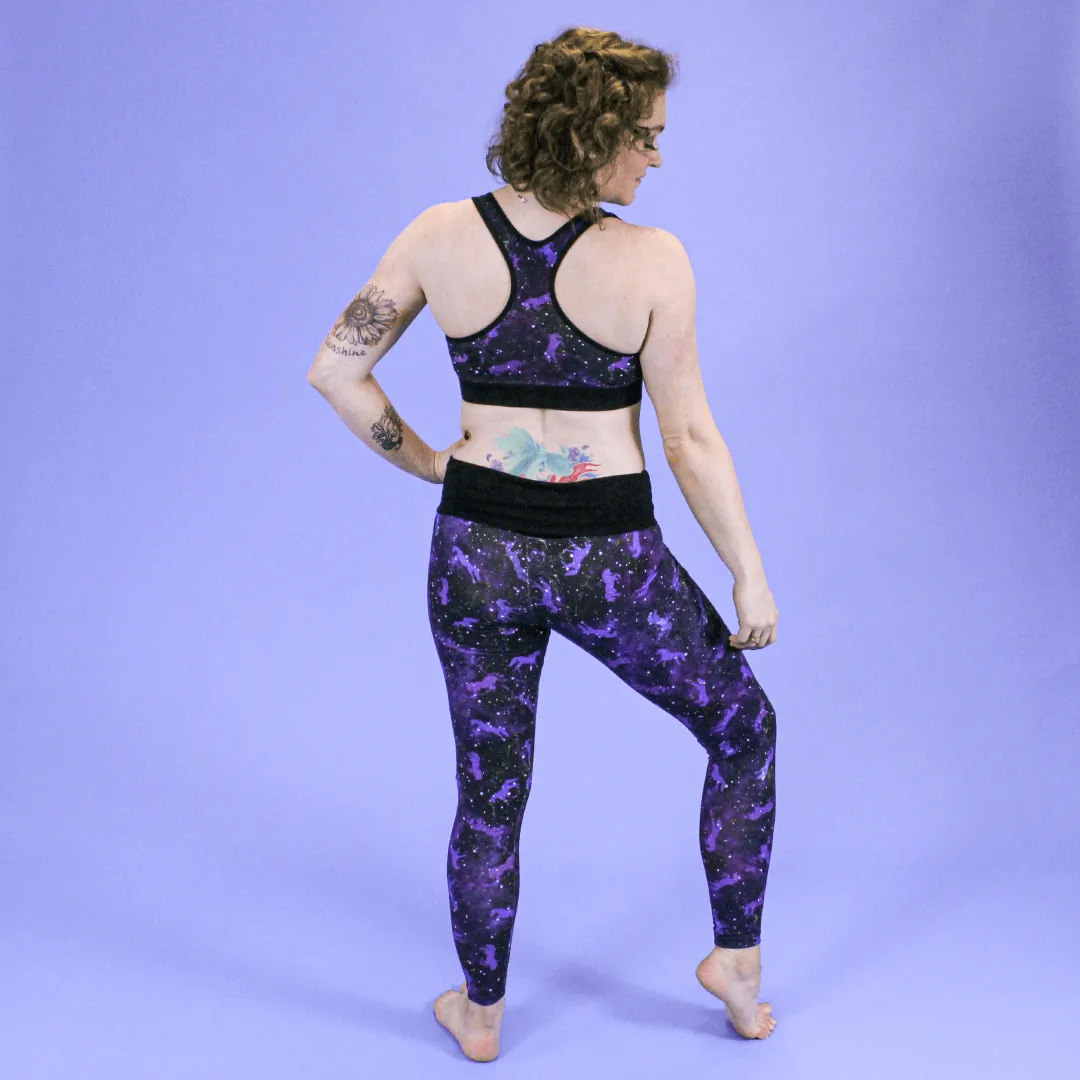 High Waist Organic Cotton Leggings - Uni-verse