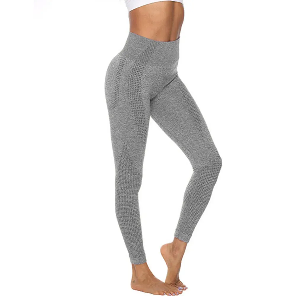 High Waist Seamless Leggings - Push Up Yoga Pants for Women