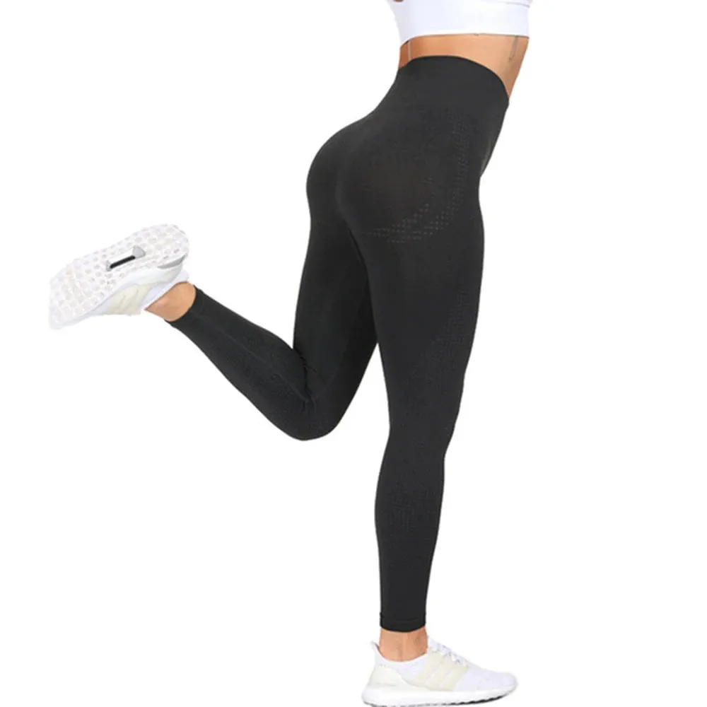 High Waist Seamless Leggings - Push Up Yoga Pants for Women