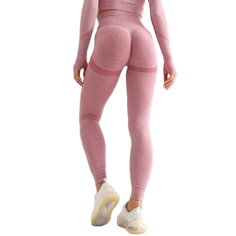 High Waist Seamless Leggings - Push Up Yoga Pants for Women