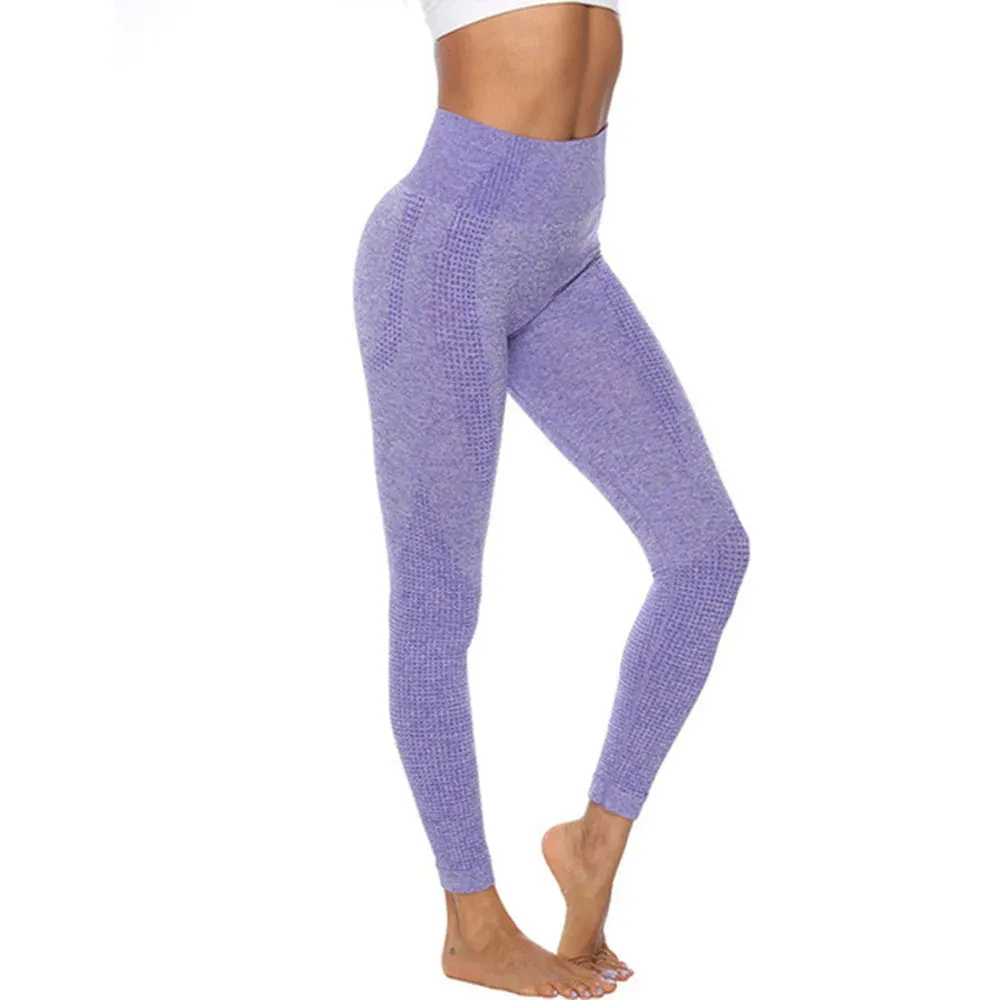 High Waist Seamless Leggings - Push Up Yoga Pants for Women