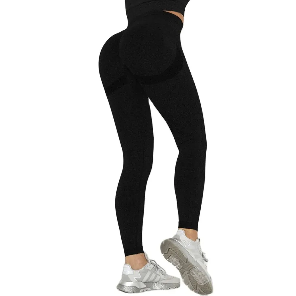 High Waist Seamless Leggings - Push Up Yoga Pants for Women