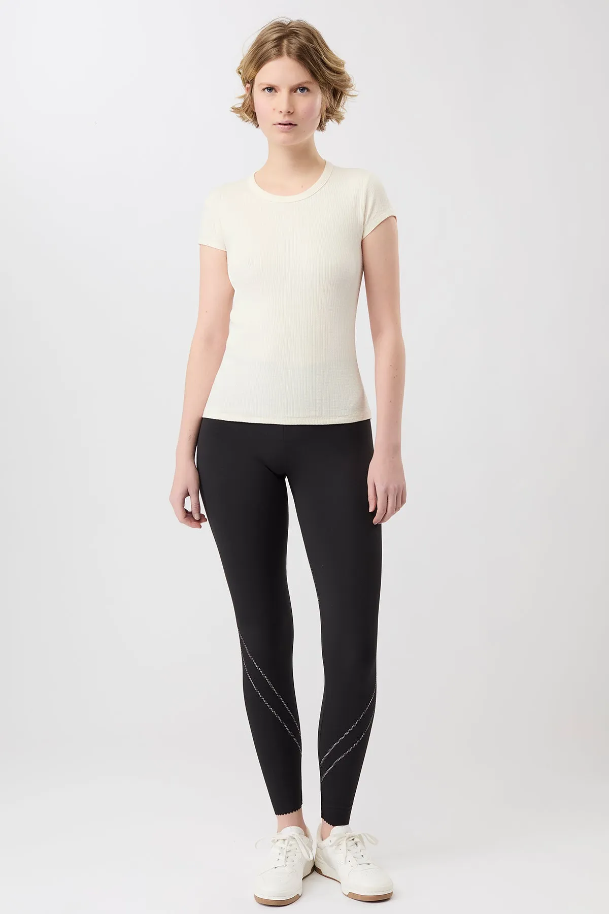 High Waist Surf Leggings Black