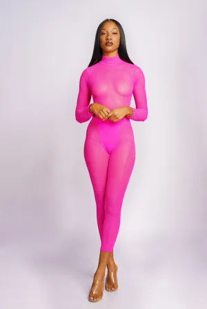 Hot Pink mesh set