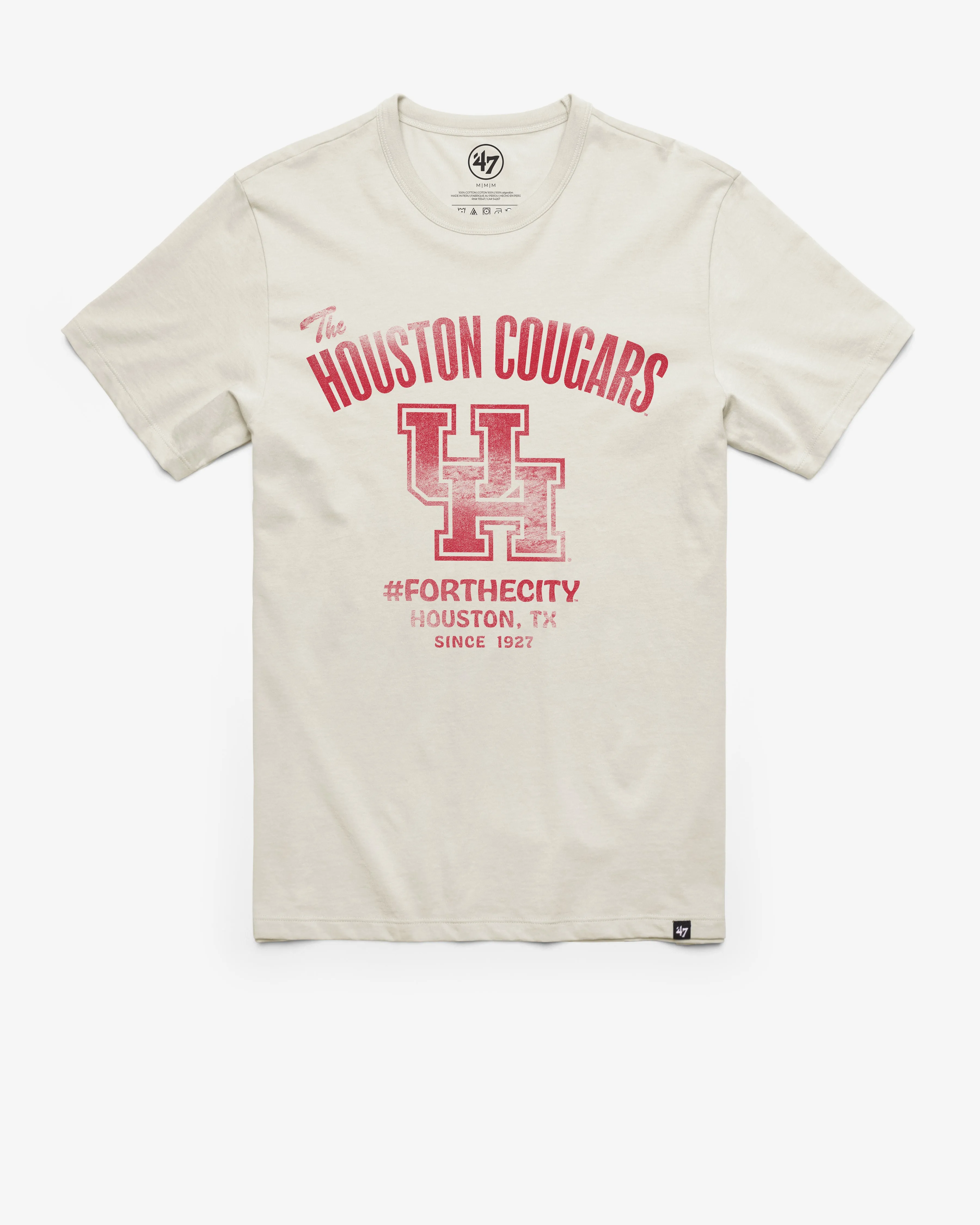 HOUSTON COUGARS WIDE OPEN '47 FRANKLIN TEE