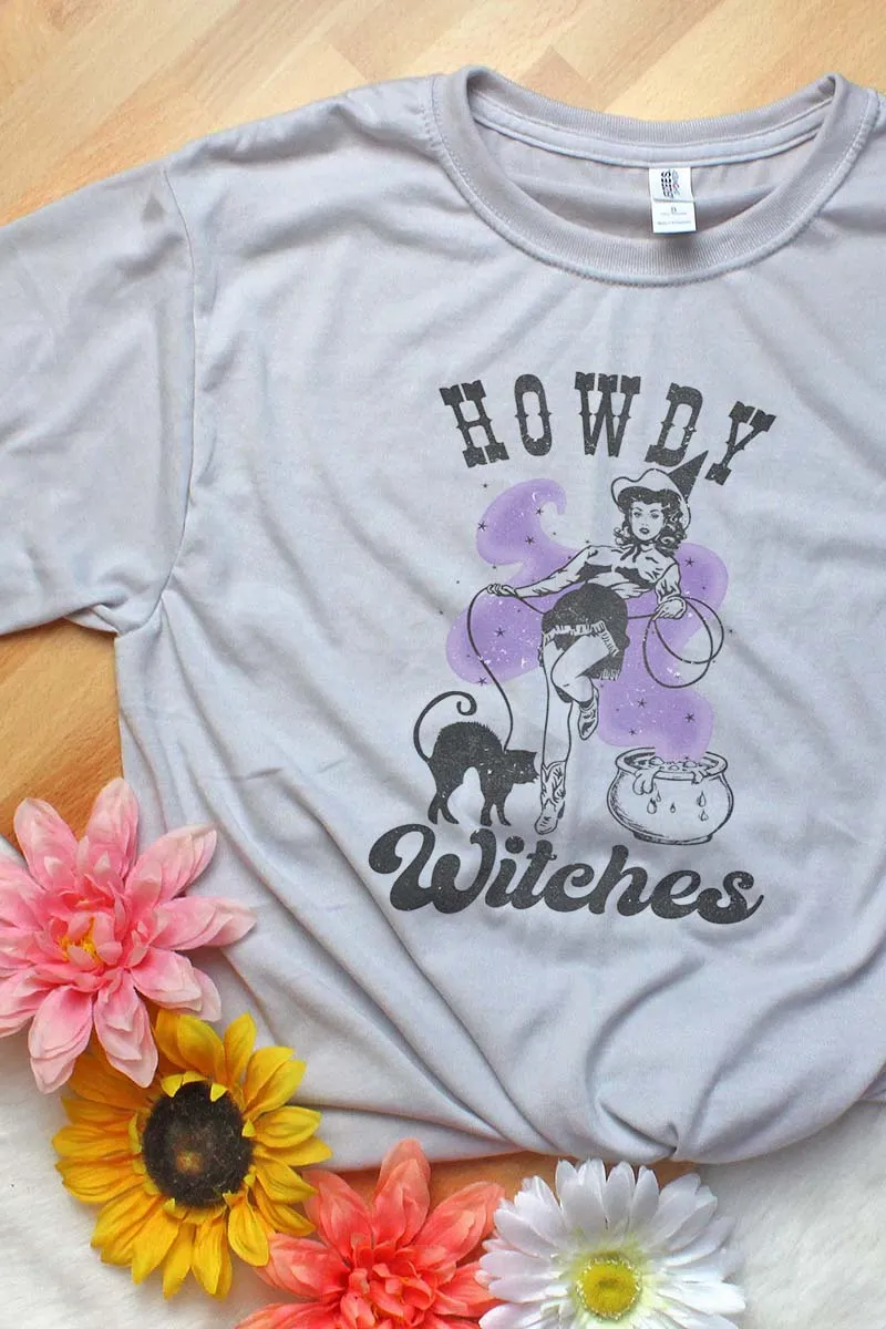 Howdy Witches Unisex Dri-Power Poly Tee
