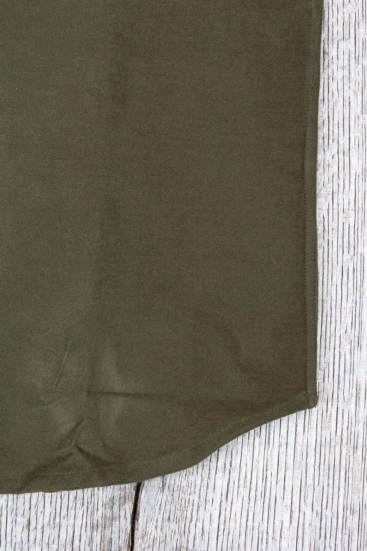 Indigofera Muir Shirt Green Moleskin
