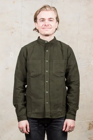 Indigofera Muir Shirt Green Moleskin