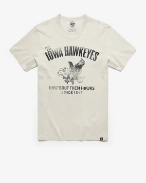 IOWA HAWKEYES VINTAGE WIDE OPEN '47 FRANKLIN TEE