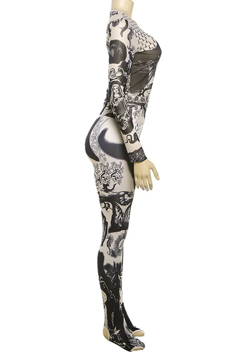 J0400 Graphic Shirt and Leggings Set