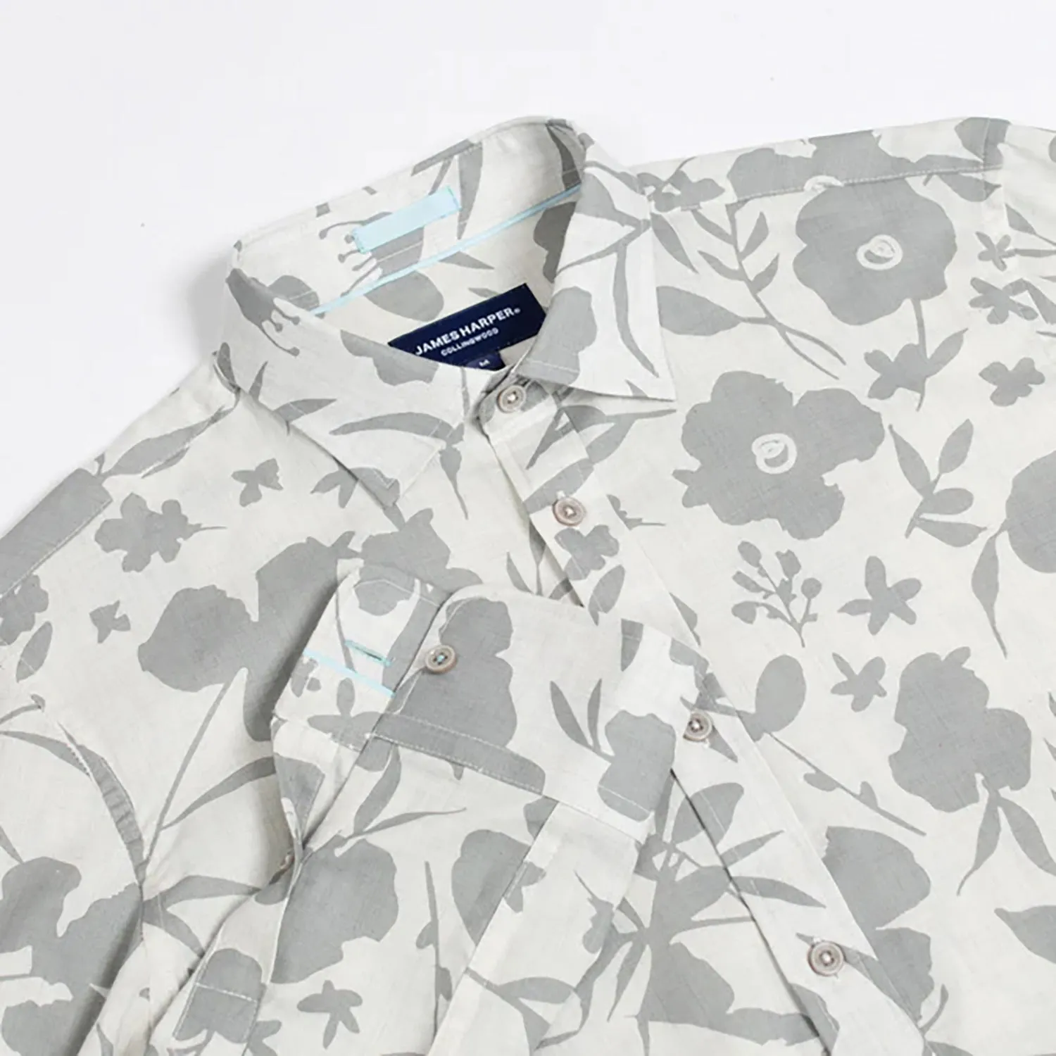 JH FLORAL COTTON FLANNEL L/S SHIRT