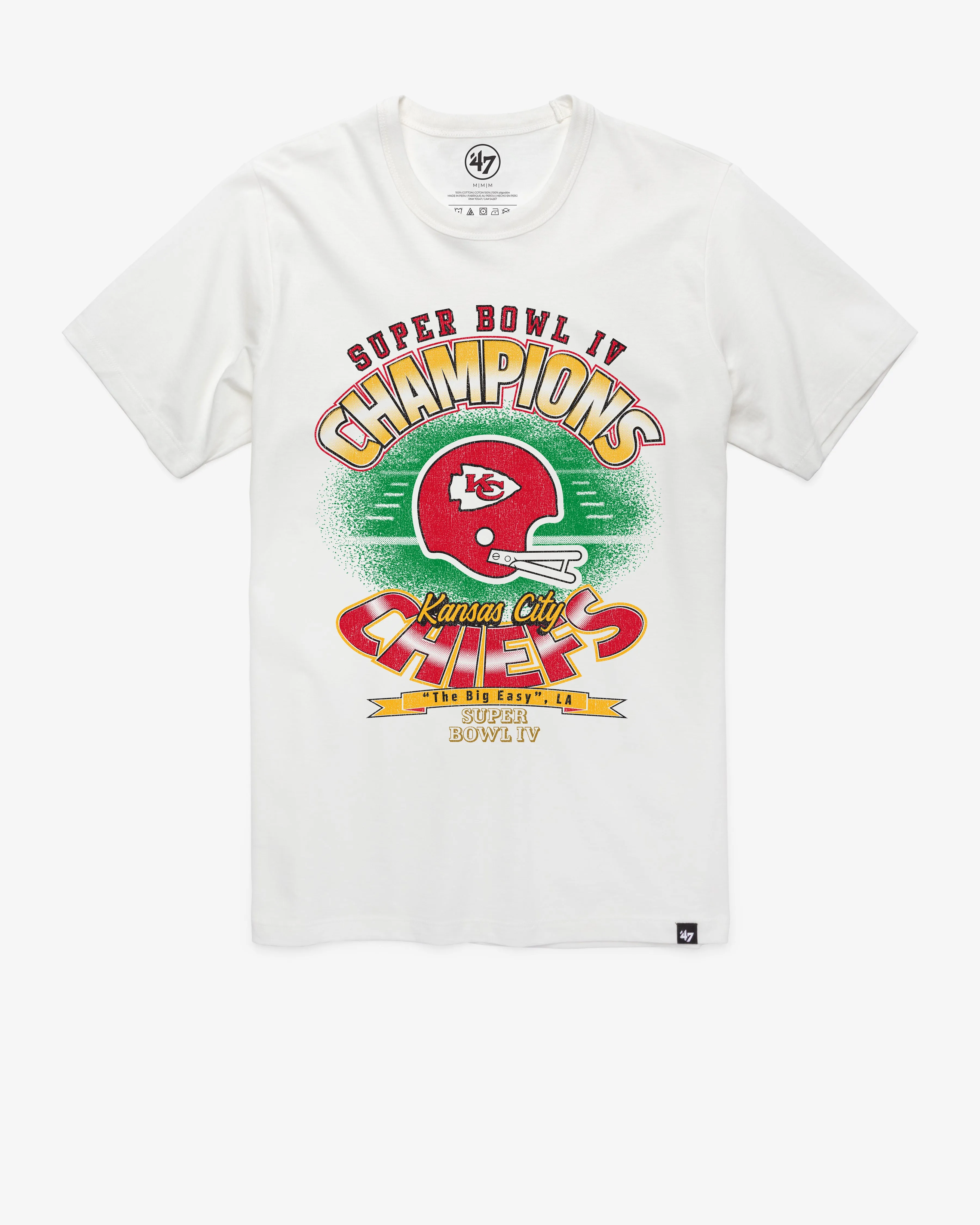 KANSAS CITY CHIEFS SUPER BOWL SHOWCASE '47 FRANKLIN TEE