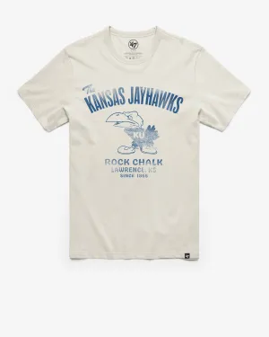KANSAS JAYHAWKS VINTAGE WIDE OPEN '47 FRANKLIN TEE