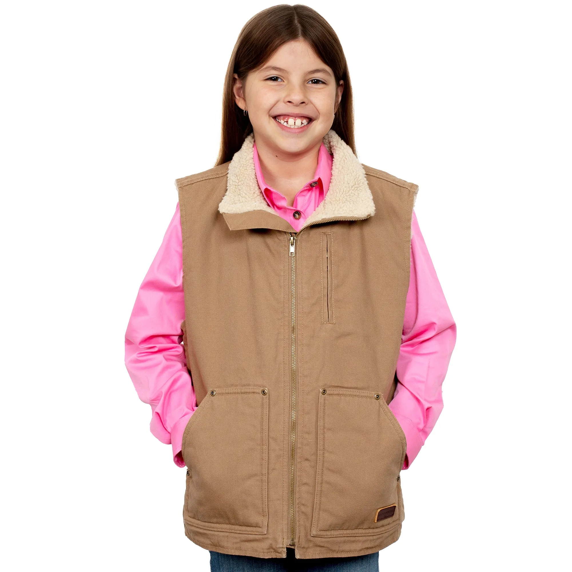 Kid's - Junior Diamantina Sherpa Vest