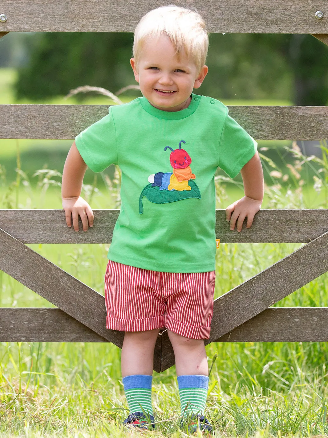 KITE | MINI BOY TICKING SHORTS