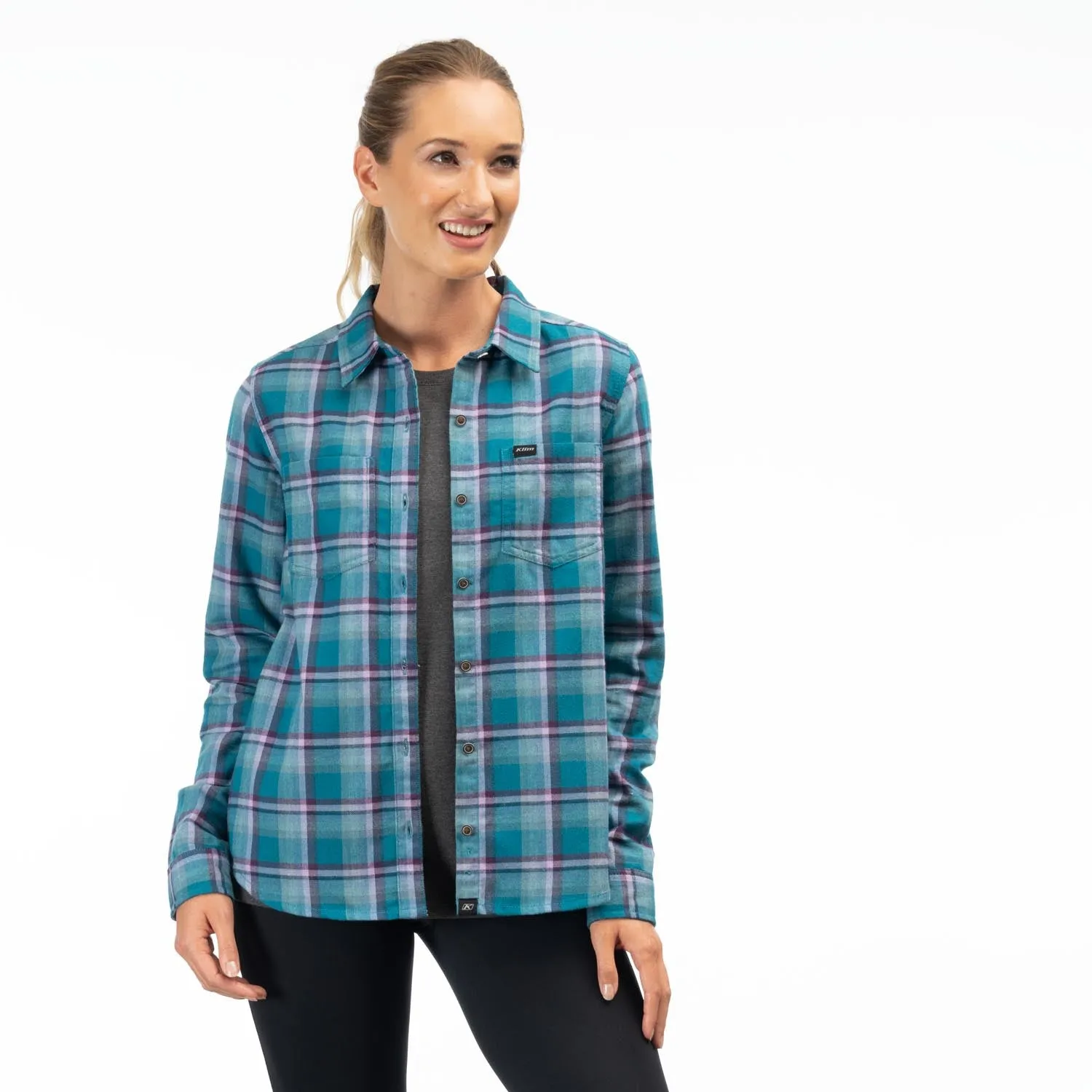 KLIM Womens Sunlight Trail Midweight Flannel Shirt