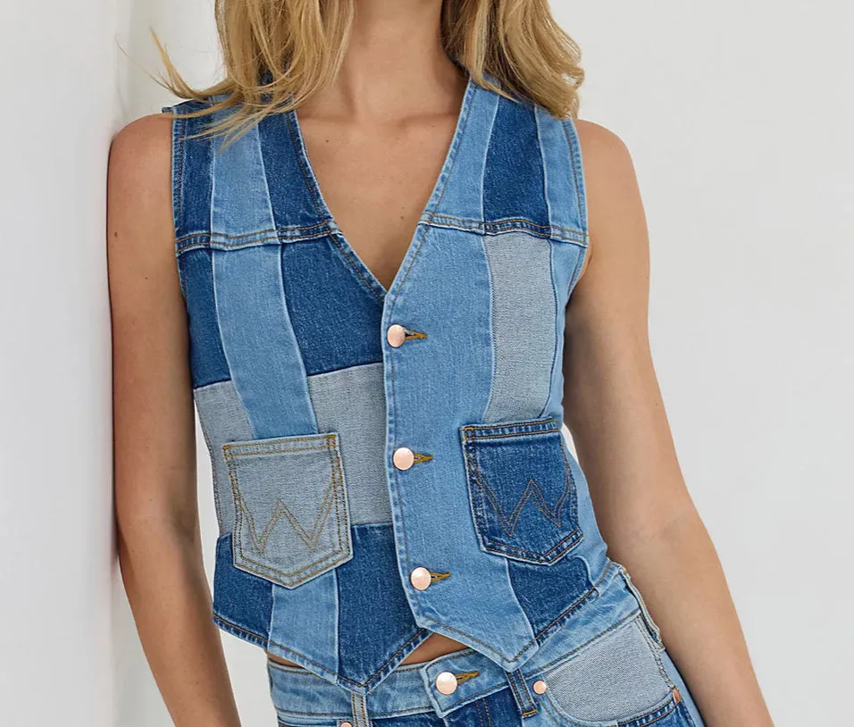 Lainey Wilson X Wrangler Patchwork Vest