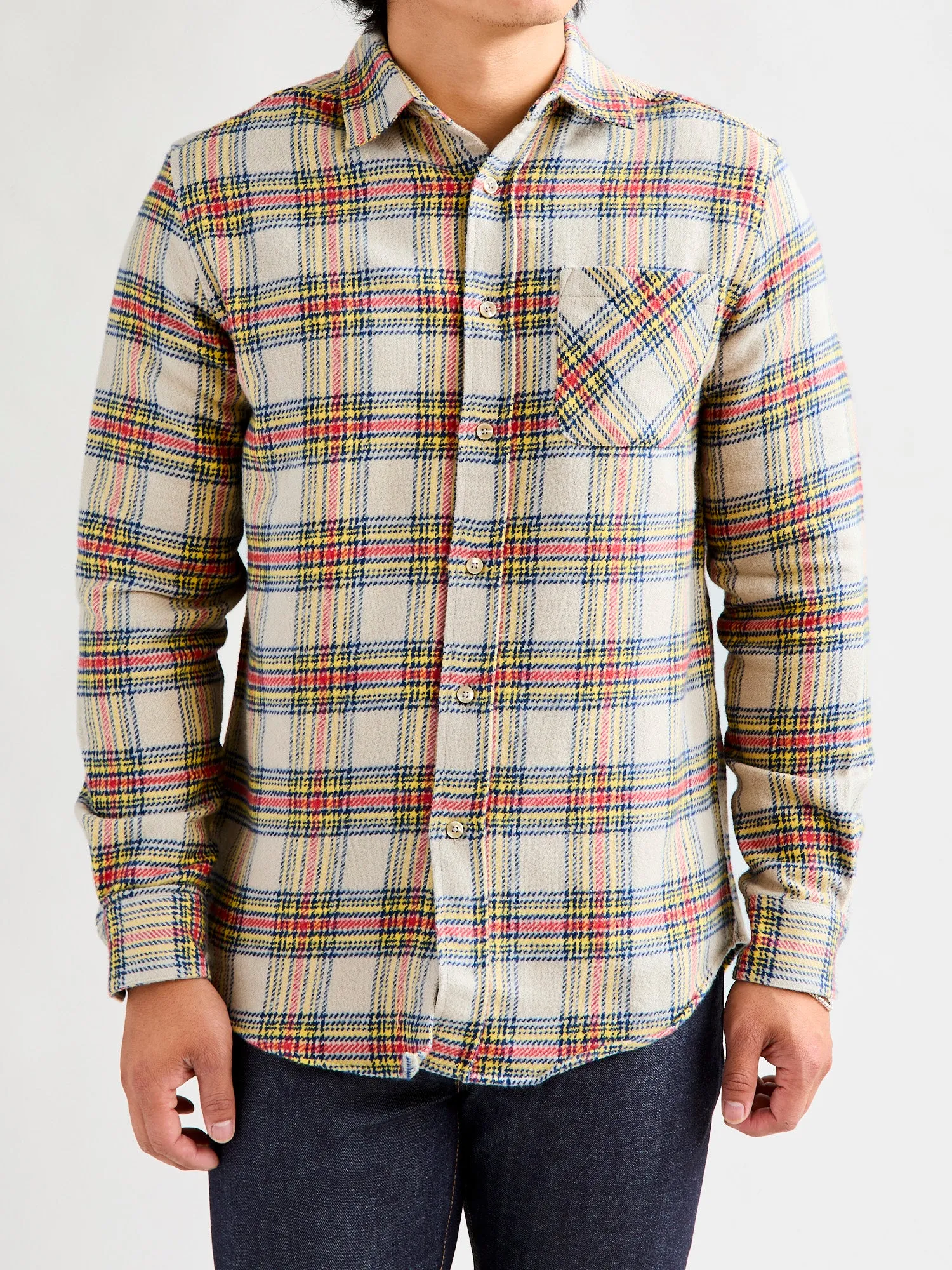 Lars Button-Up Shirt in Clay