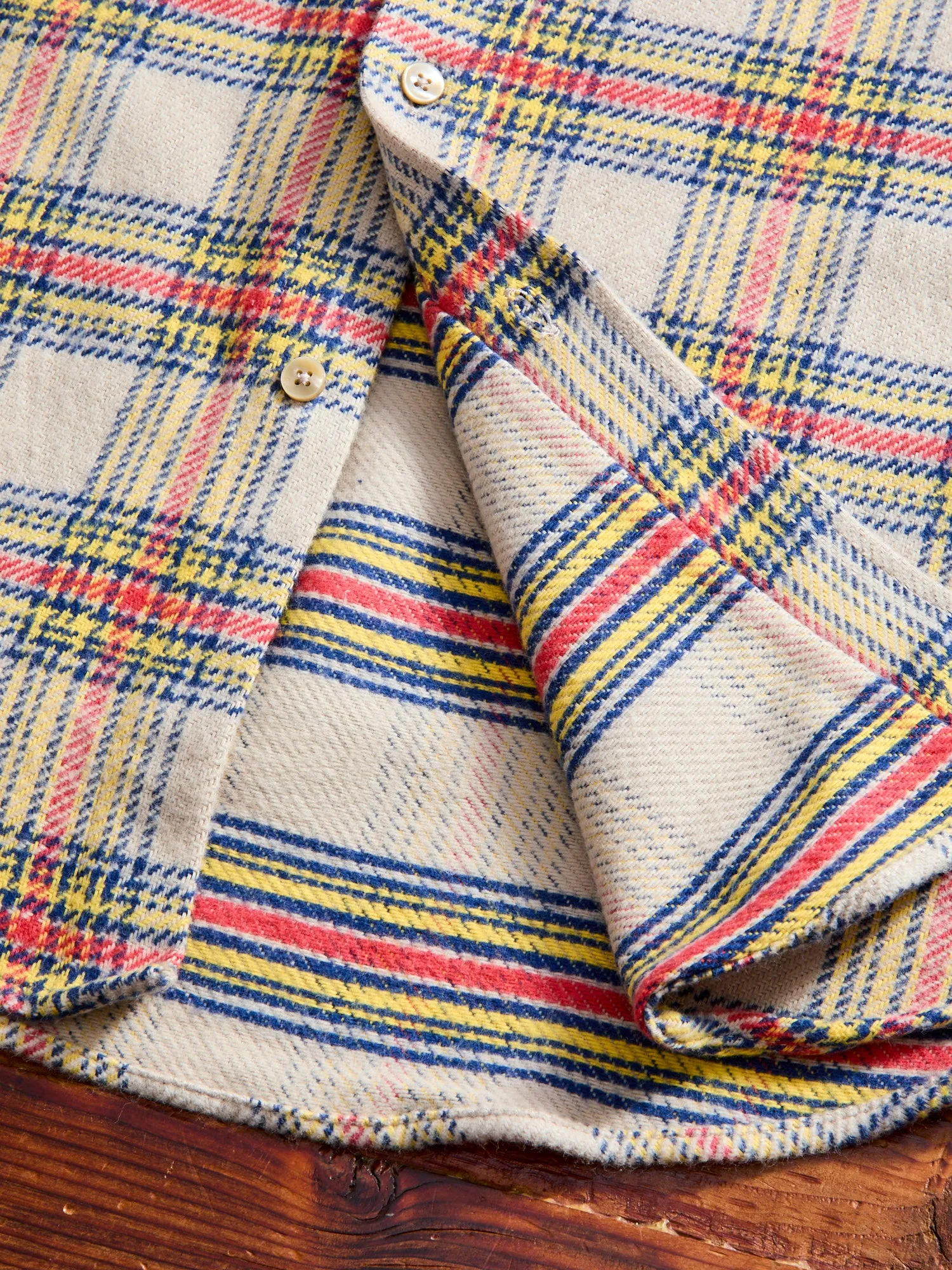 Lars Button-Up Shirt in Clay