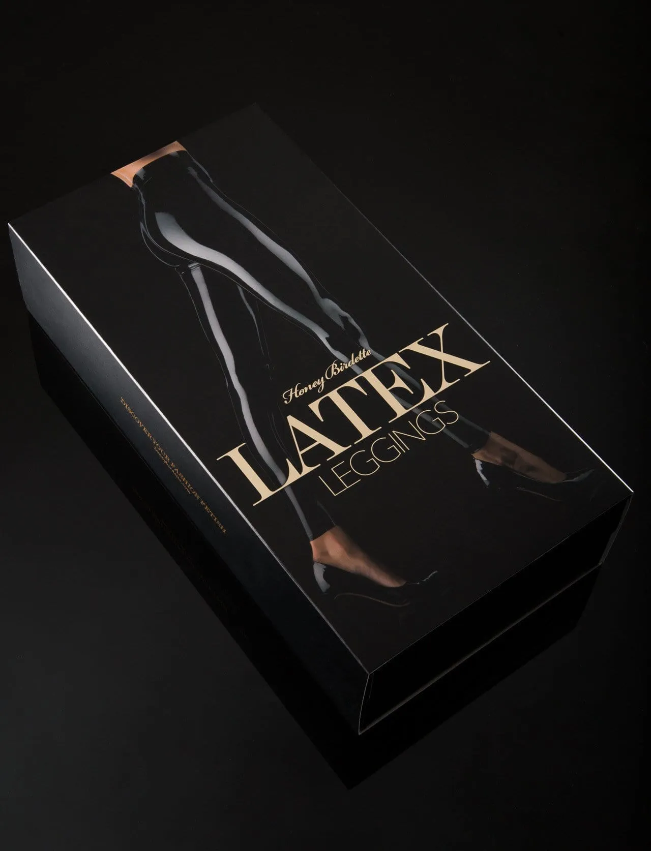 Latex Black Leggings