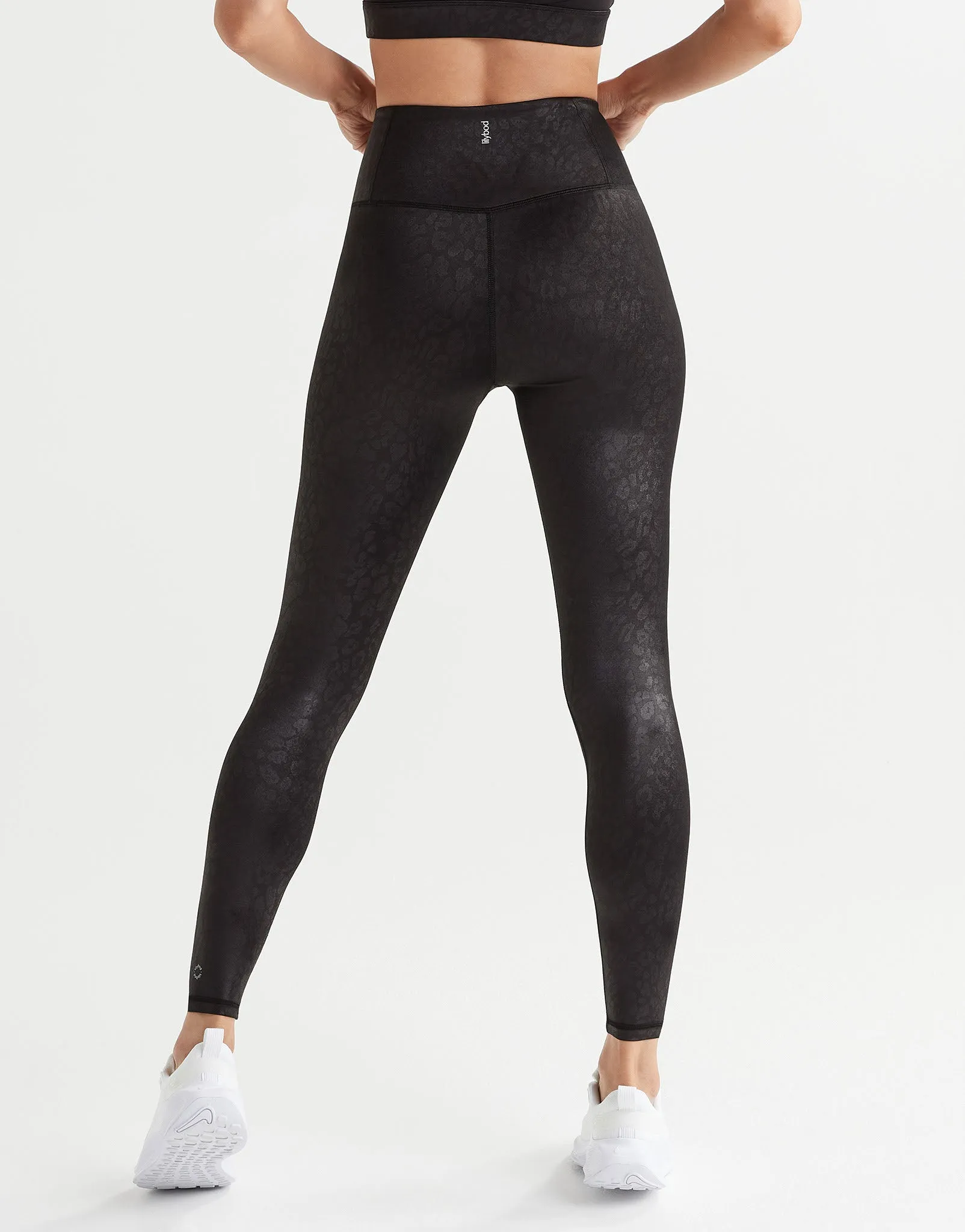 LIMIT High-Shine Legging - Animal - Black