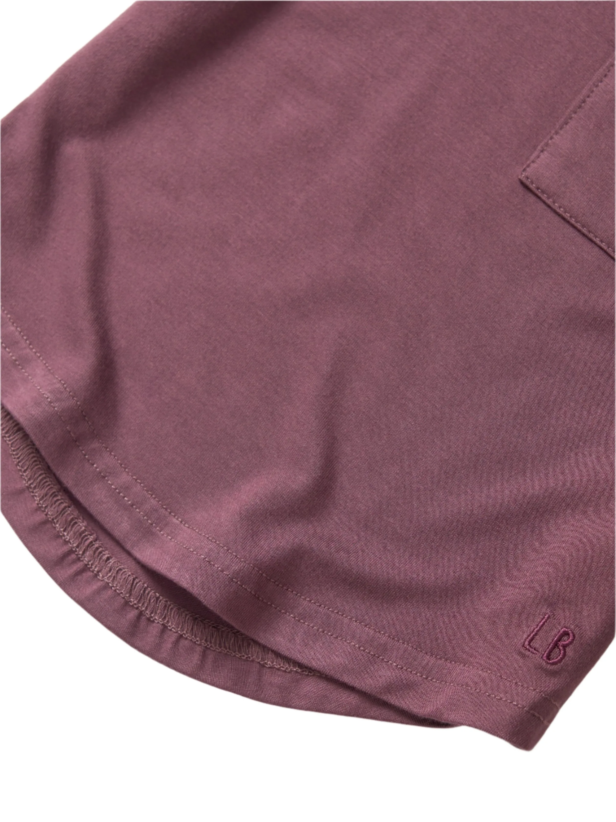 Little Bipsy Bamboo Pocket Tee - Huckleberry