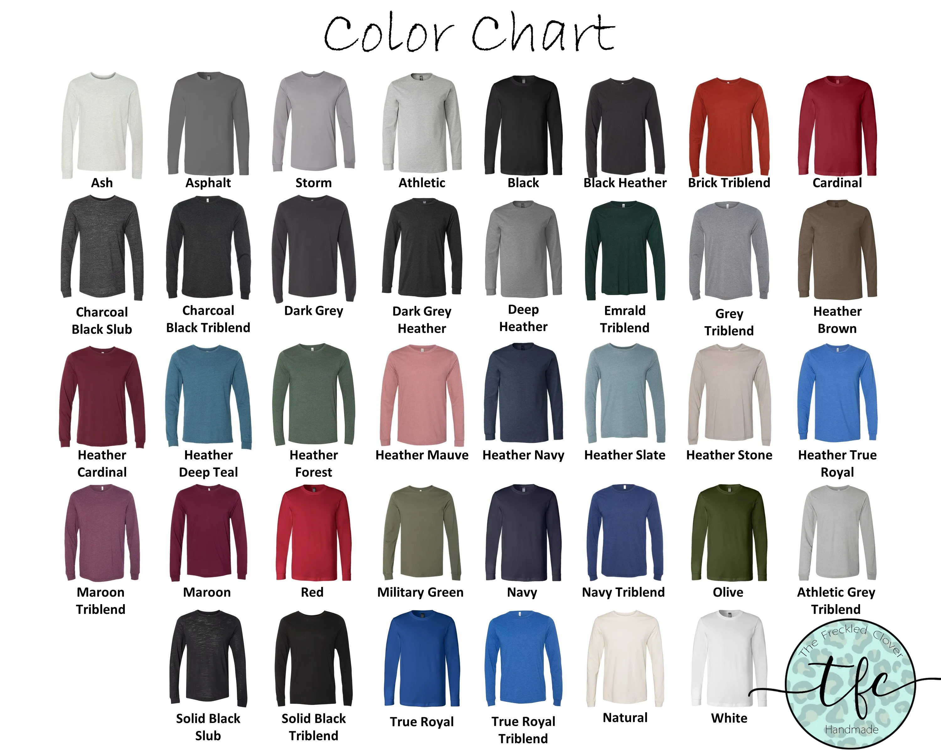 {Long Sleeve} add on upcharge