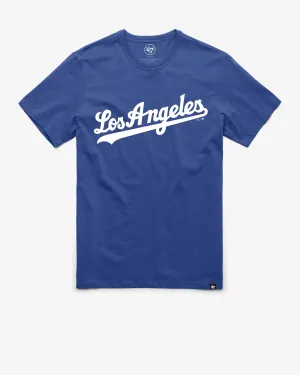 LOS ANGELES DODGERS WORDMARK '47 FRANKLIN TEE