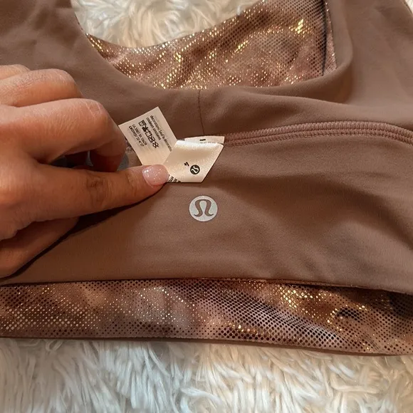 Lululemon | align bra A/B shine reversible | size 4